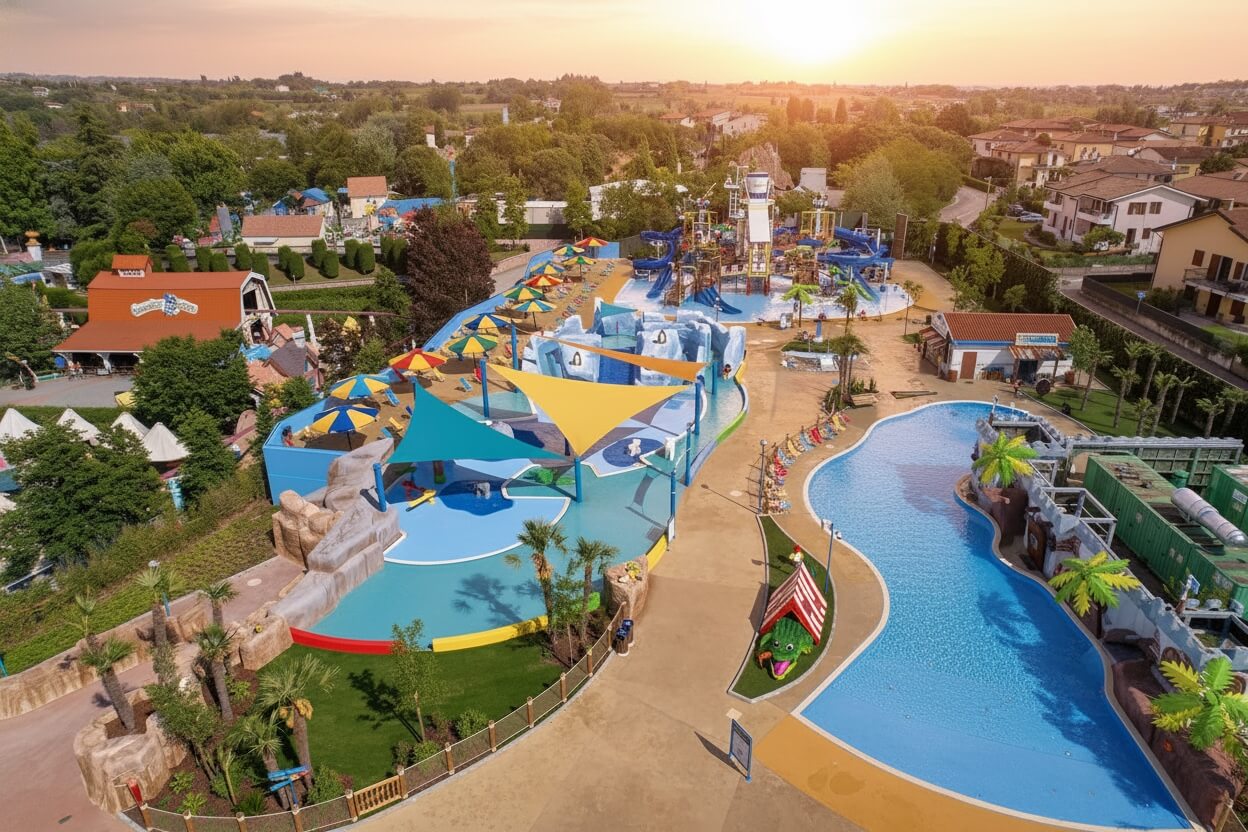 Hôtels Gardaland Resort la nuit
